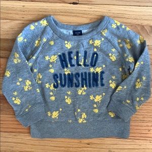 Baby GAP sweatshirt 2T